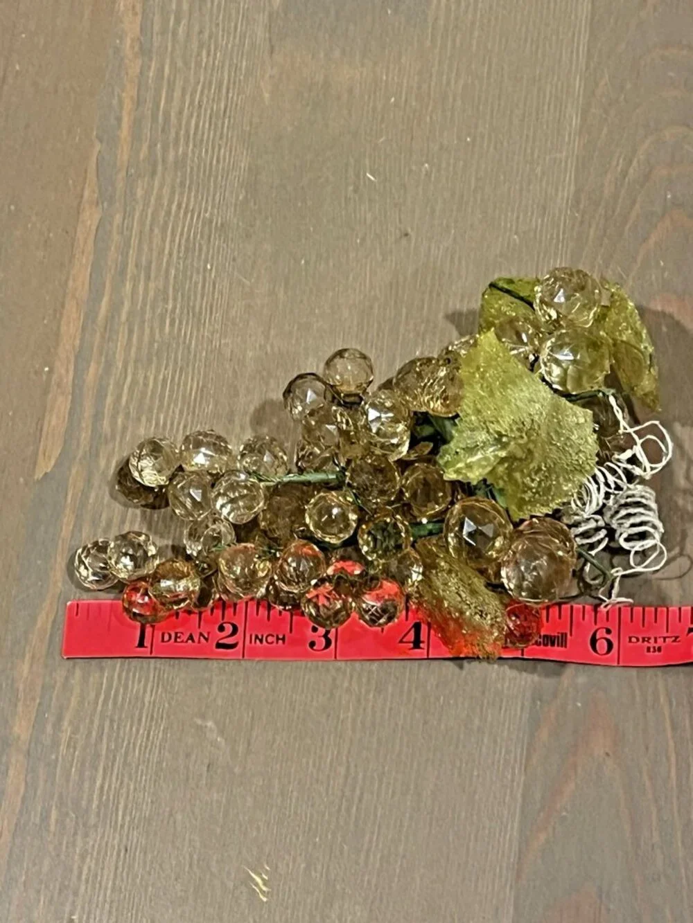 Vintage MCM Faceted Grape Cluster 6